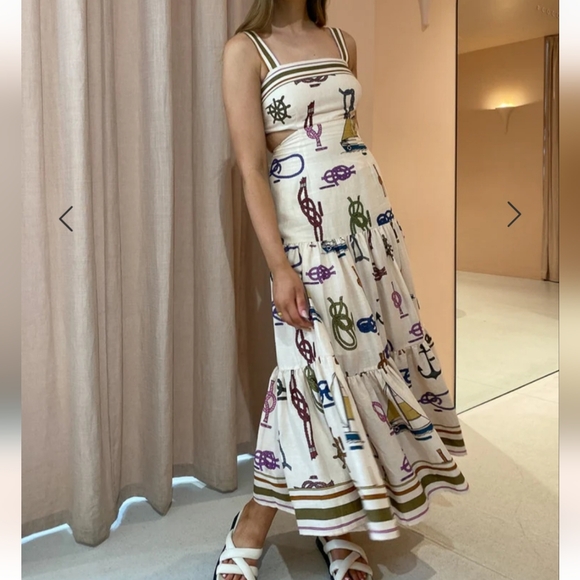 Alemais Ships Ahoy Dress - Picture 2 of 5